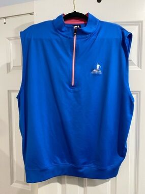 FootJoy GreyStone Golf Club Sleeveless Quarter-Zip Performance Golf Vest ⛳️